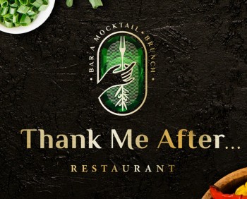 Création de logo pour le restaurant - THANK ME AFTER ...